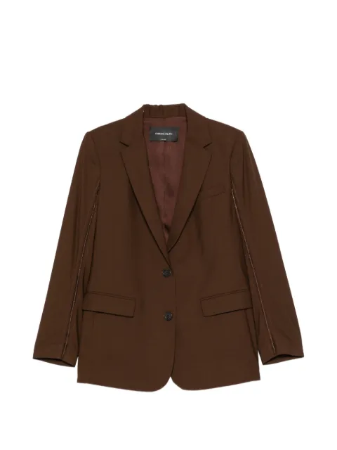 Fabiana Filippi blazer con detalle de cuentas y botones