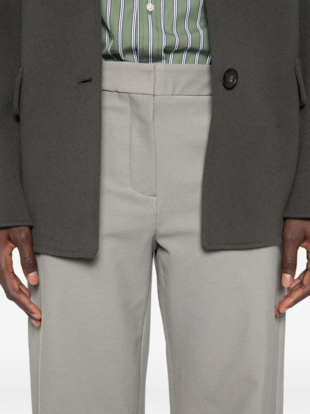 'S Max Mara Straight broek Grijs