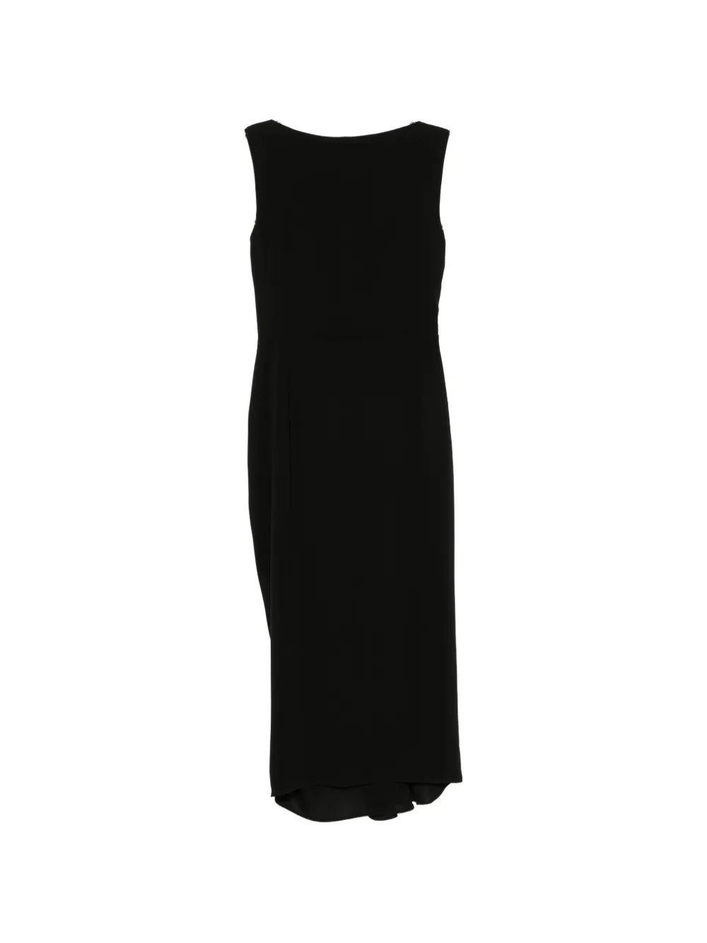 Max Mara Mstdetto midi-jurk met hardwaredetail Zwart