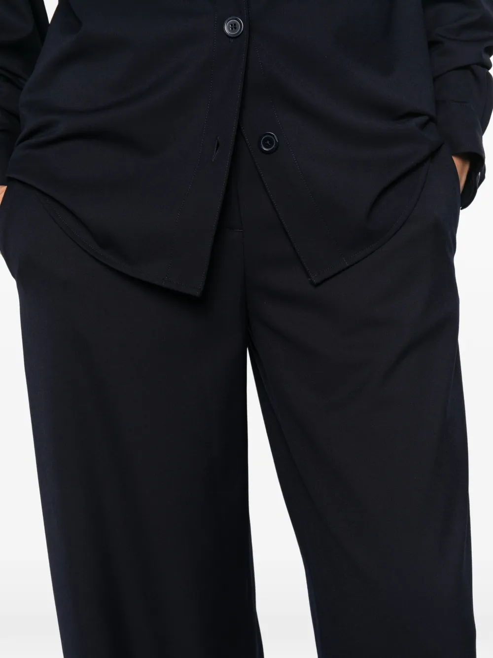 Fabiana Filippi Broek met wijde pijpen Blauw