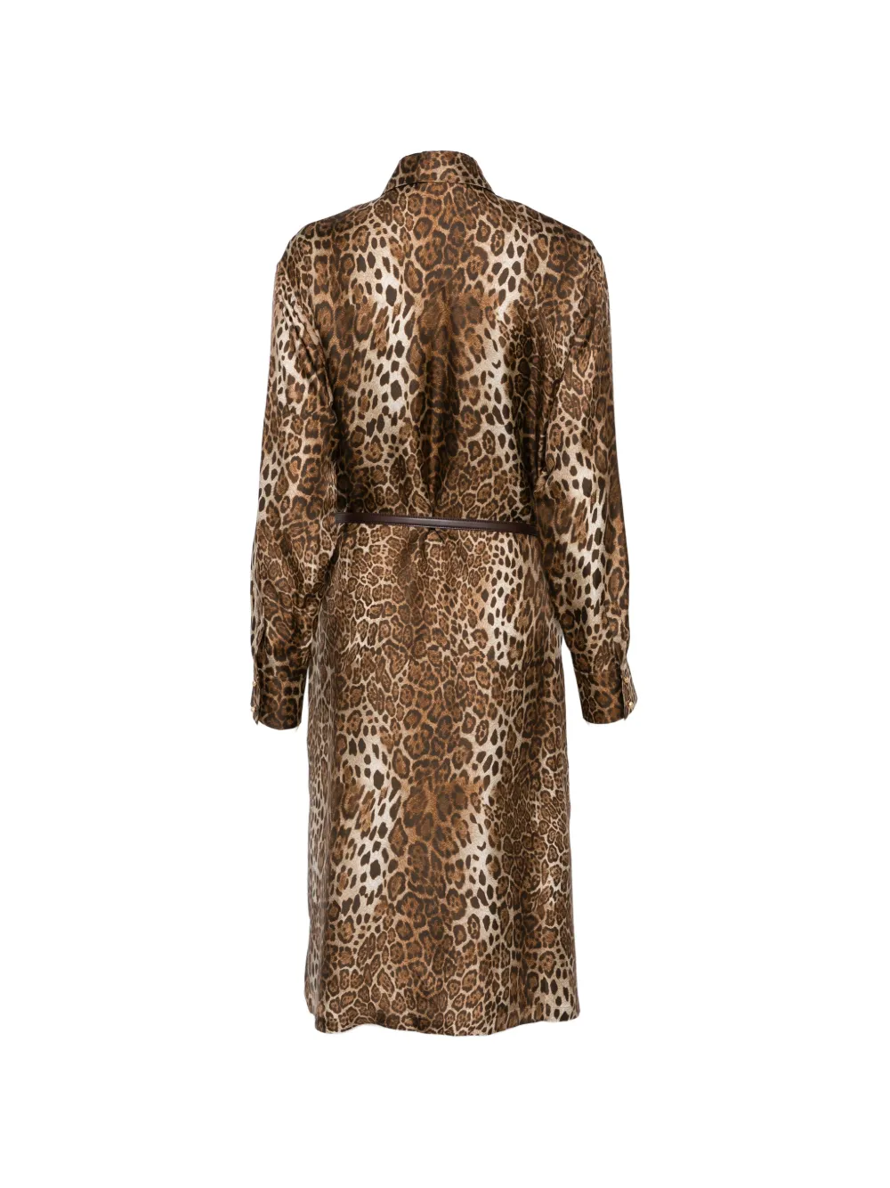 Max Mara Vigile midi-jurk Bruin