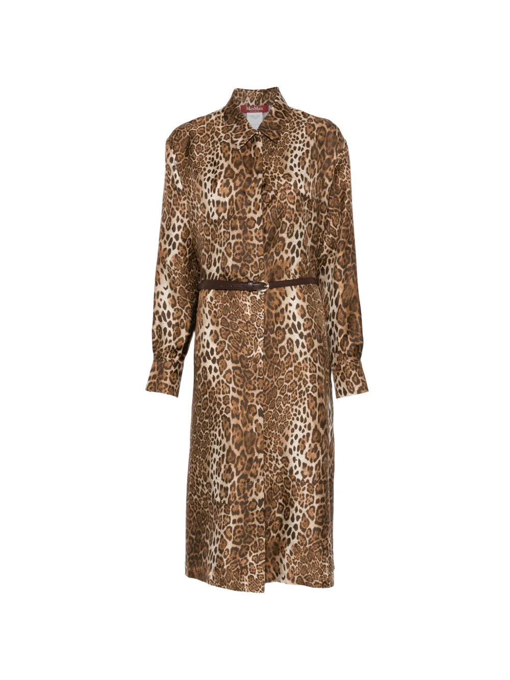 Max Mara Vigile midi dress - Brown