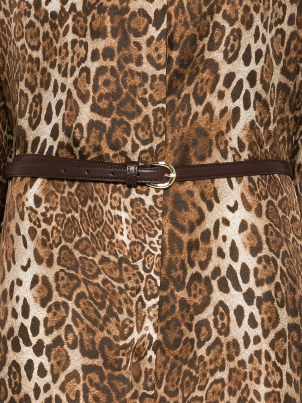 Max Mara Vigile midi-jurk Bruin