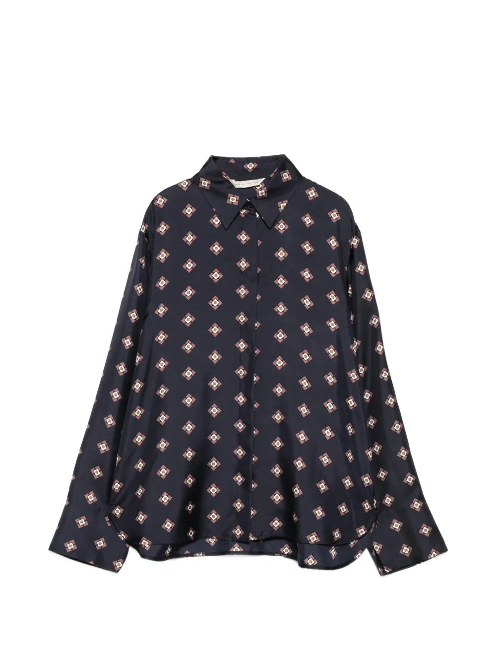 Max Mara Disco silk shirt - Blau