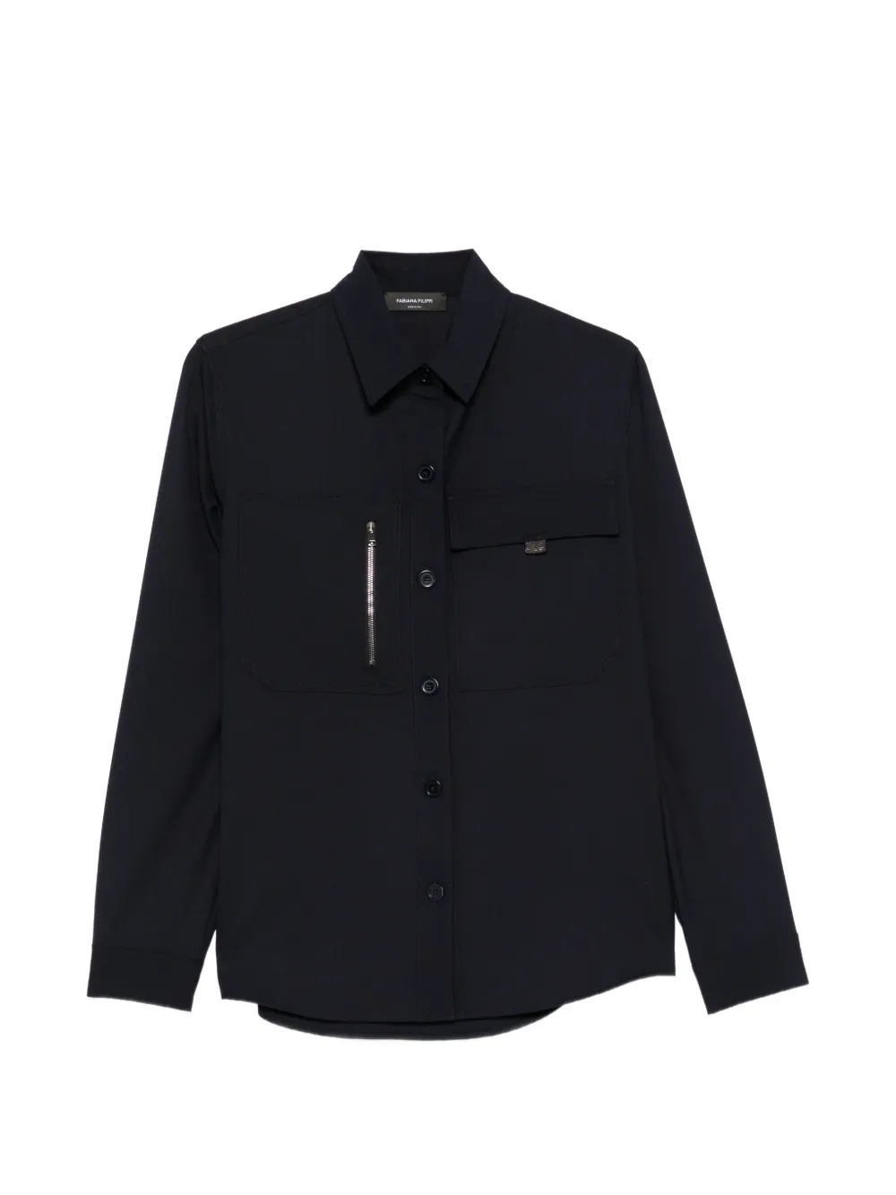 Fabiana Filippi zip-pocket shirt