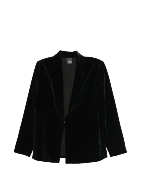Marina Rinaldi velvet shawl-lapel jacket