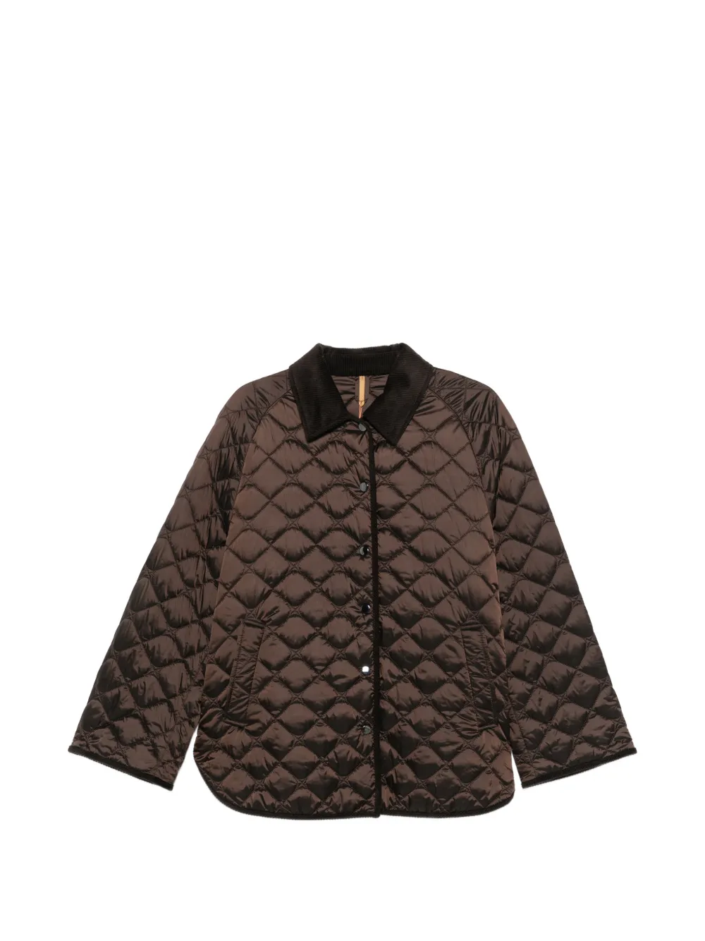 Marina Rinaldi Mrssasia quilted corduroy-collar jacket