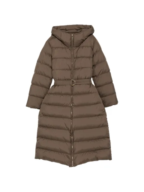 Max Mara parka matelassée et ceinturée