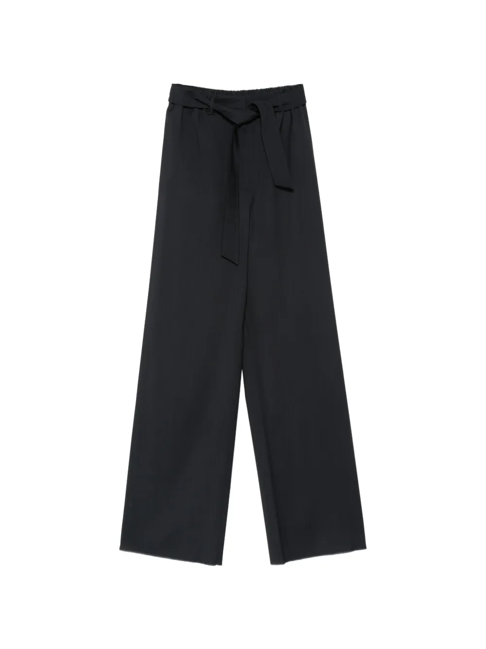 Max Mara Pantaloni Mxmeditto con cintura - Blu