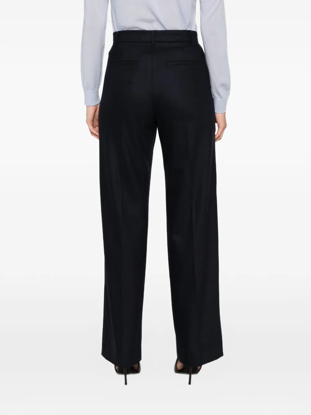 'S Max Mara Geplooide broek Blauw
