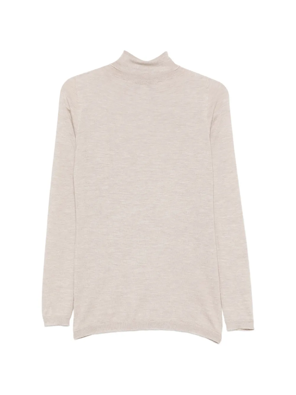 Fabiana Filippi Trui met hoge hals Beige