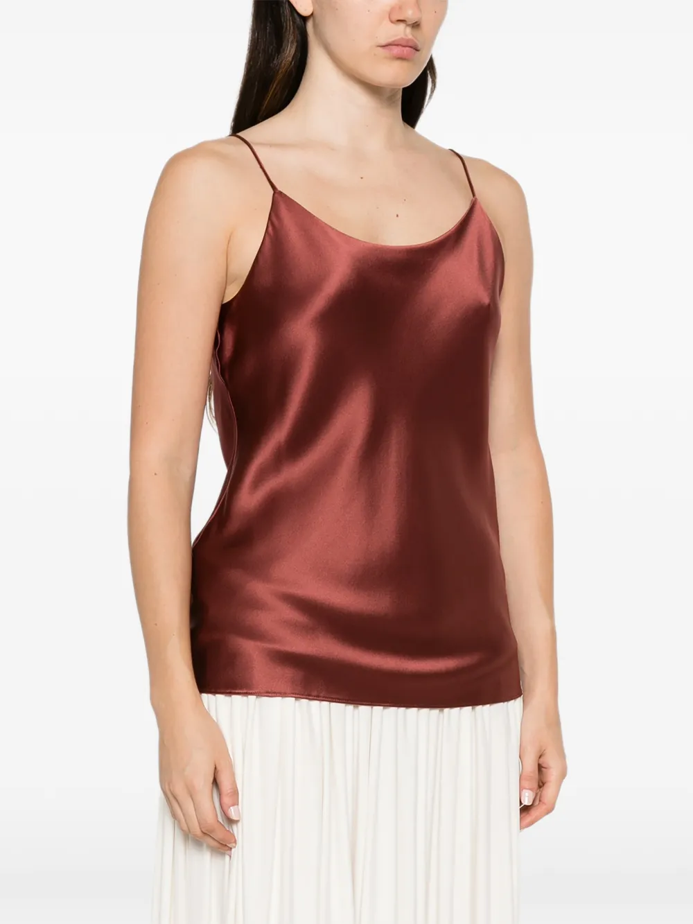 Max Mara Top met spaghettibandjes Roze