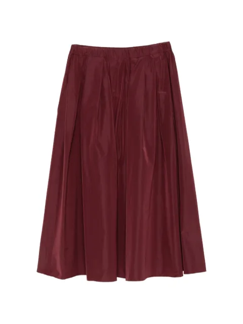Weekend Max Mara pleated A-line maxi skirt