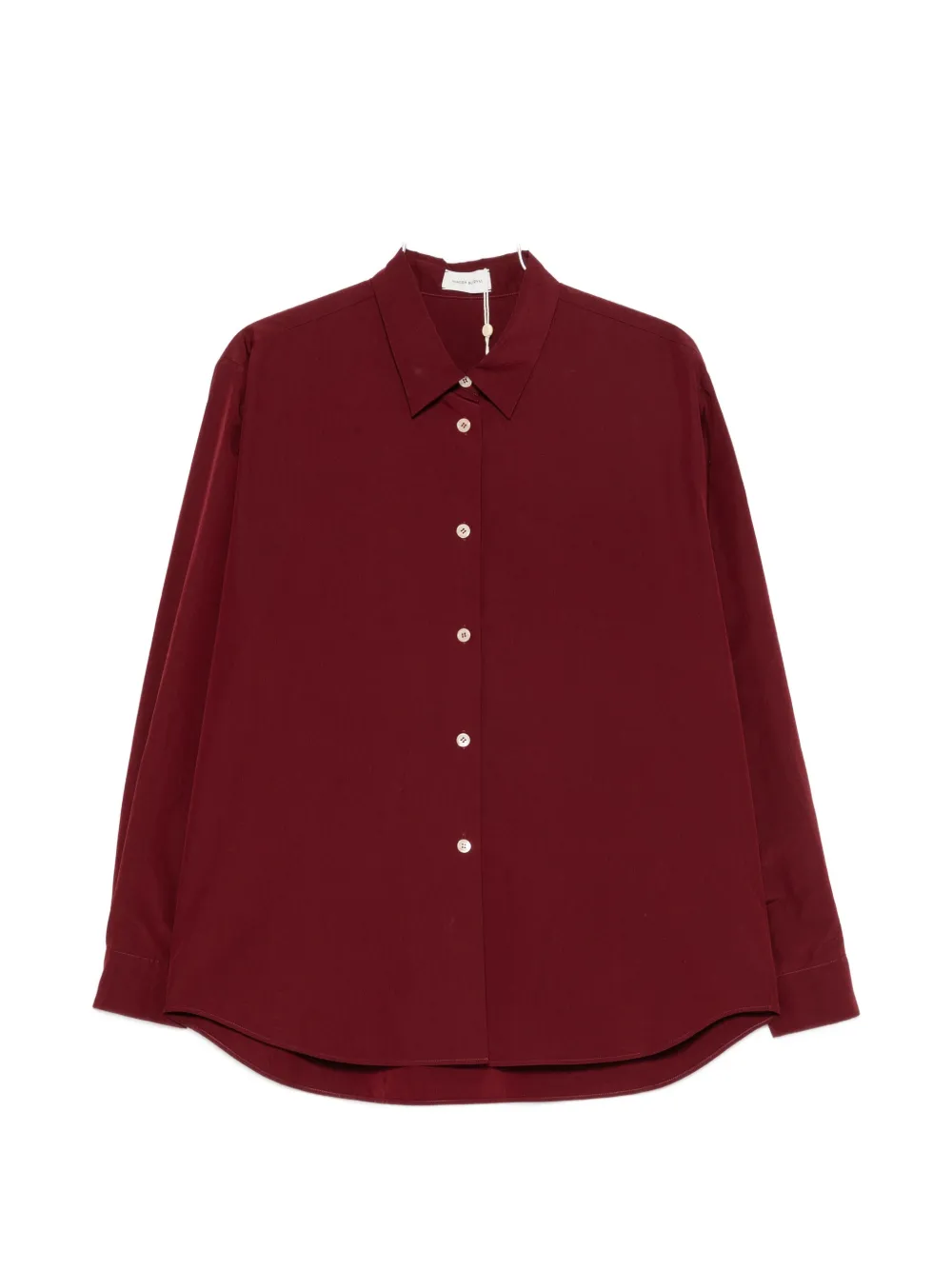 Magda Butrym button-up long-sleeve shirt - Rot