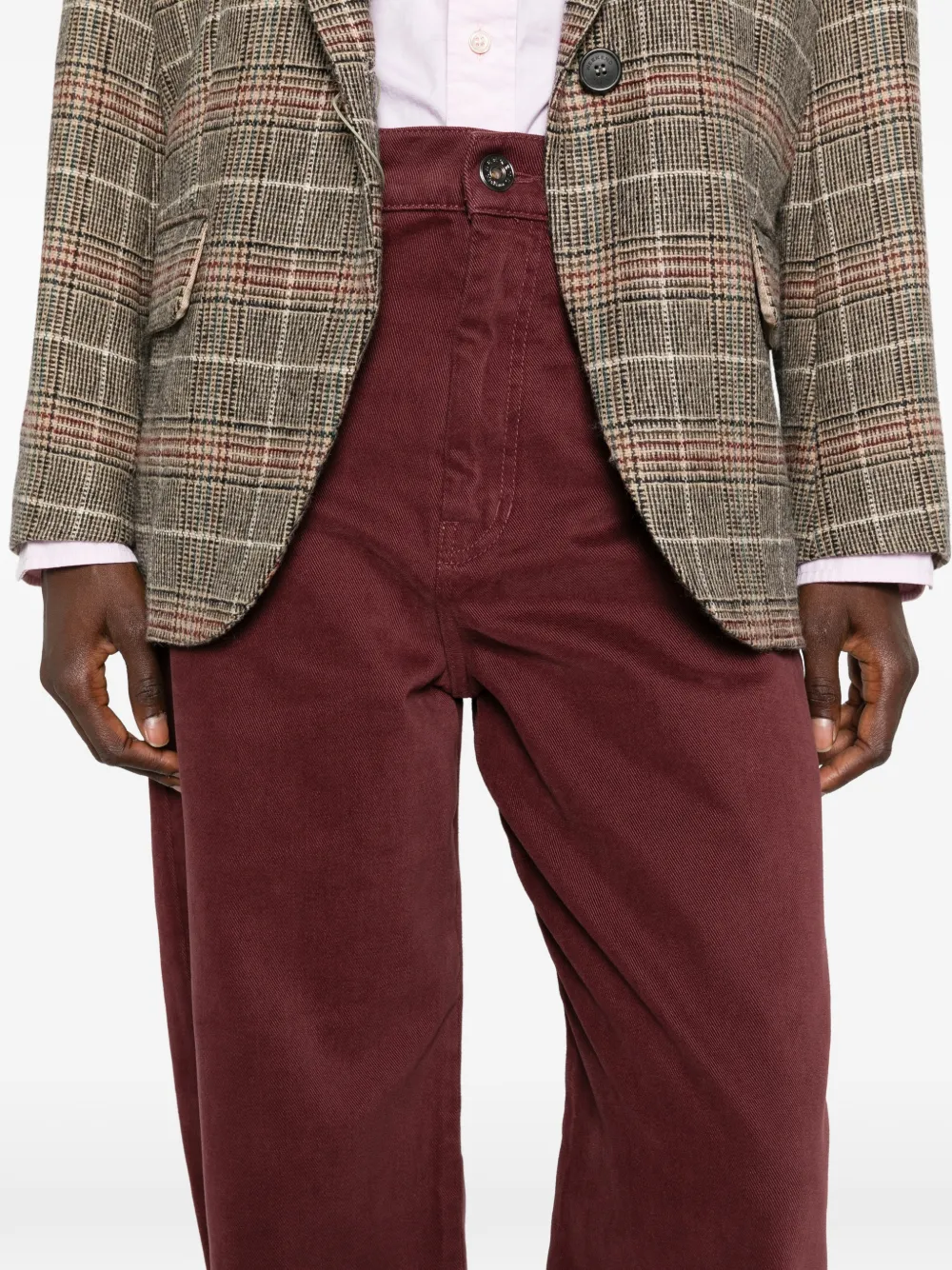 Weekend Max Mara Ribfluwelen broek Bruin