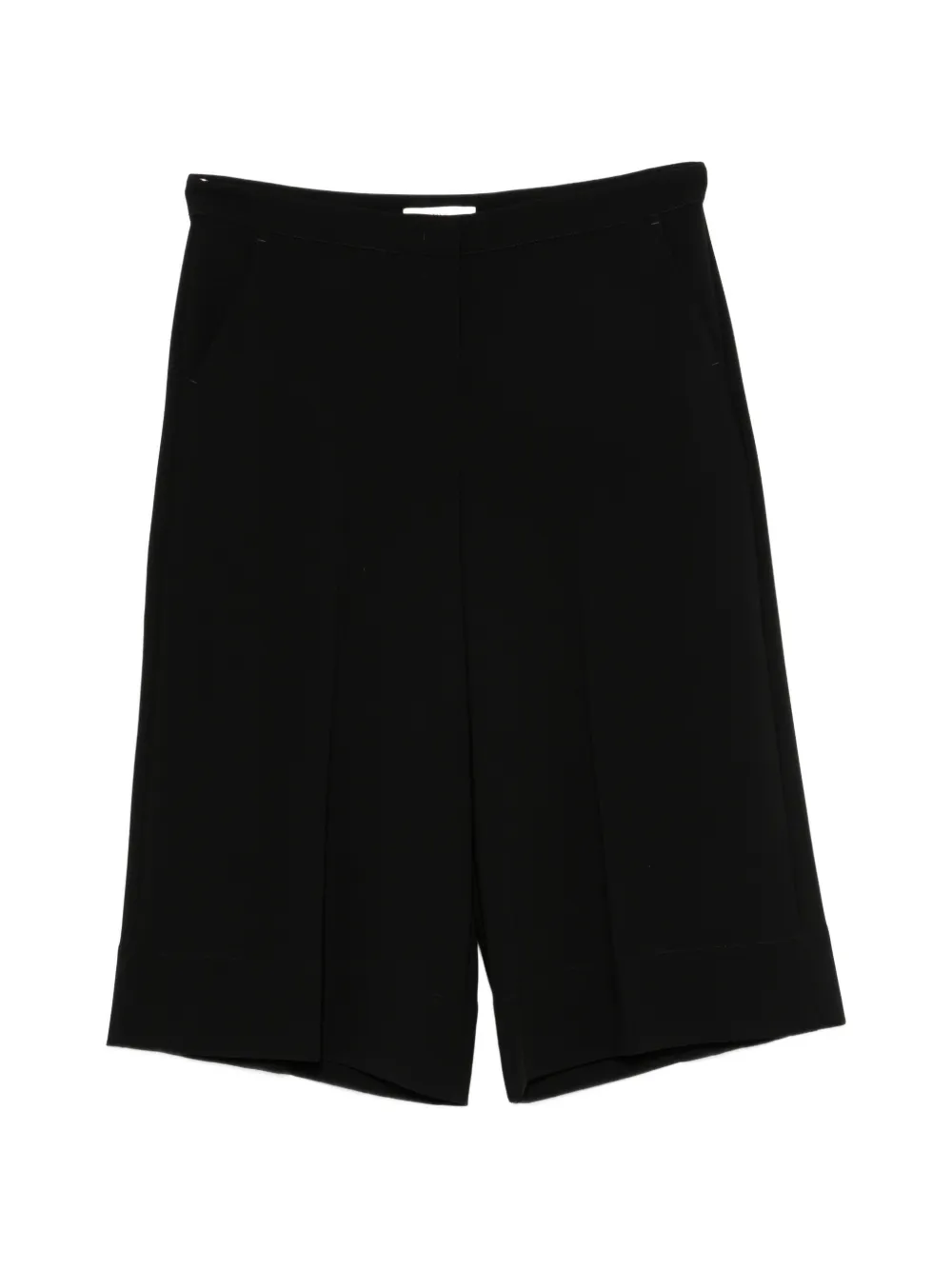Marina Rinaldi Mrnaceri pressed-crease shorts - Schwarz