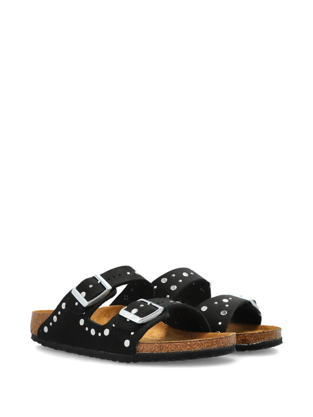 Birkenstock Kids Arizona Rivet Border sandals Zwart