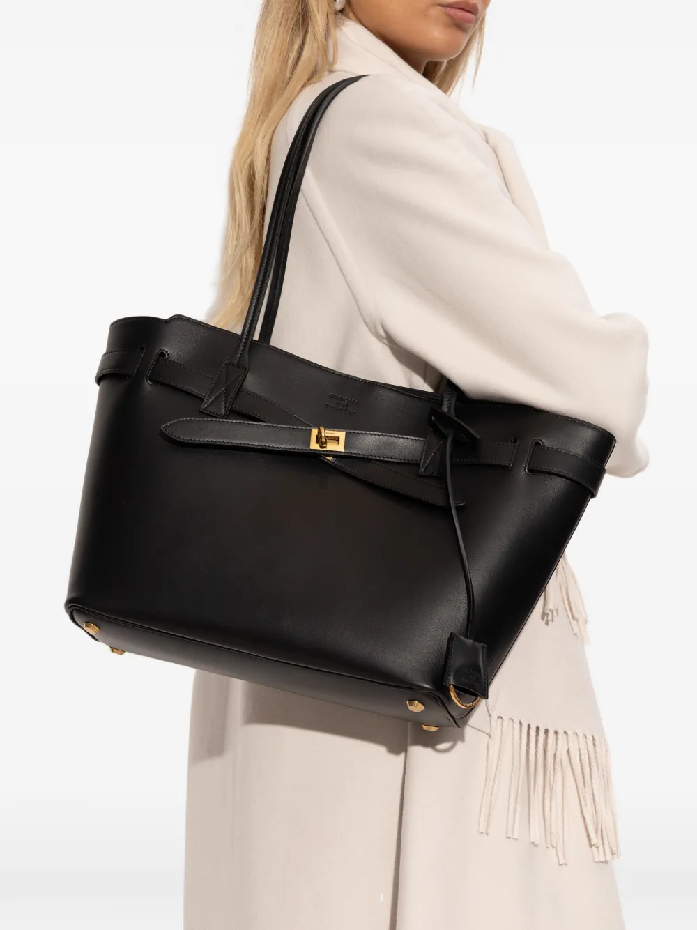 Balenciaga Grote Bel Air shopper Zwart