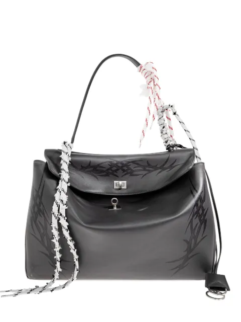 Balenciaga Rodeo leather tote bag