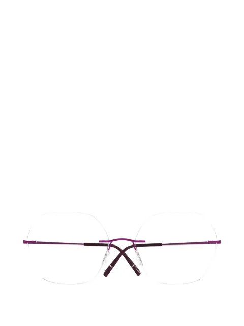 Silhouette Titan Minimal Art geometric-frame glasses