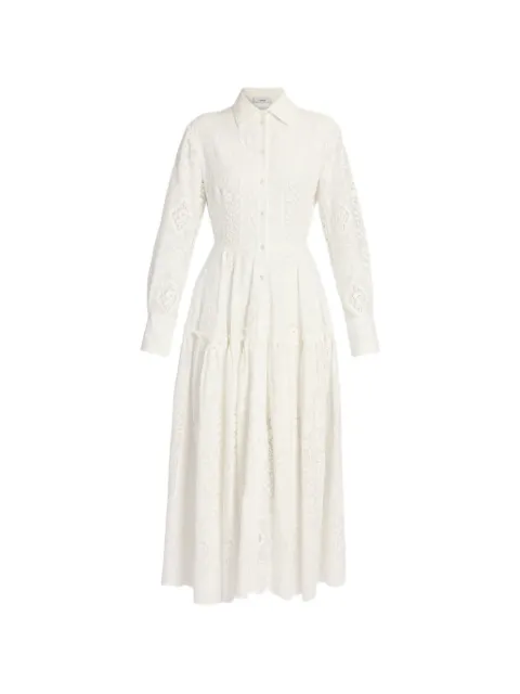 ERDEM embroidered shirt dress