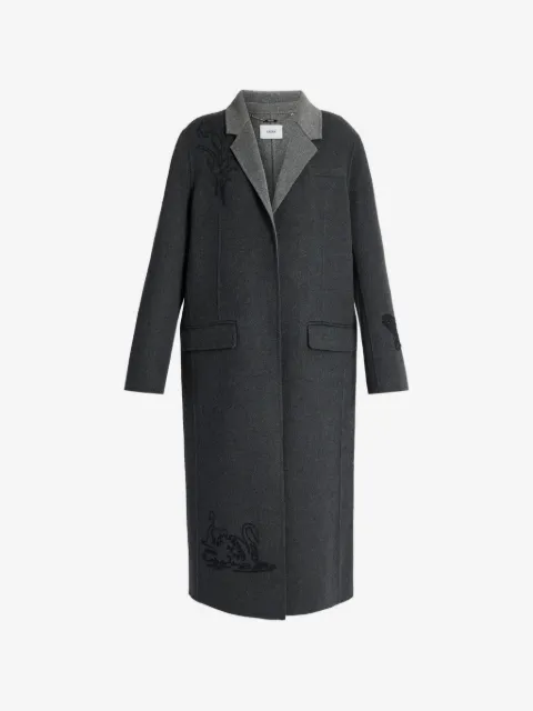 ERDEM embroidered coat