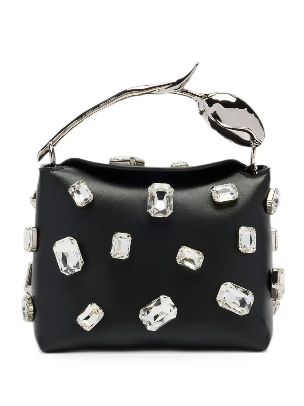 ERDEM Bloom mini bag - Nero