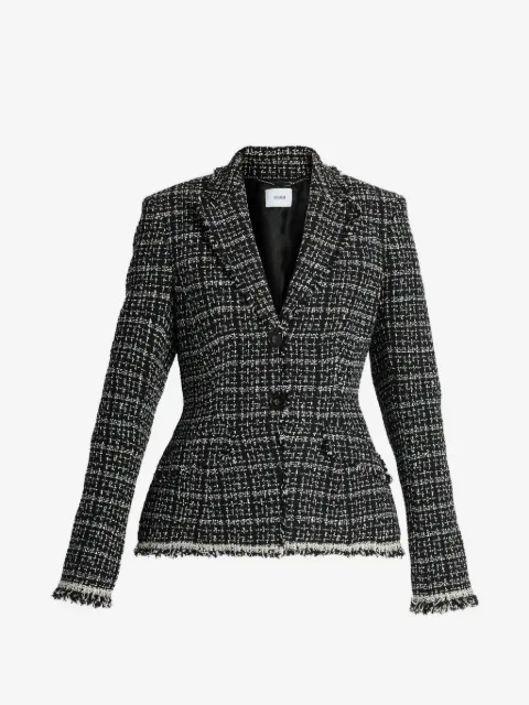 ERDEM tweed single-breasted blazer