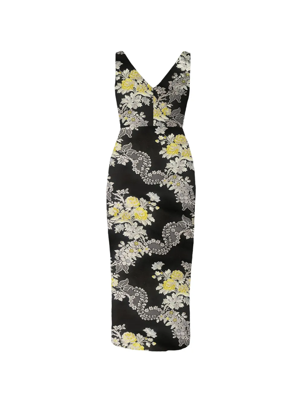 ERDEM jacquard midi dress