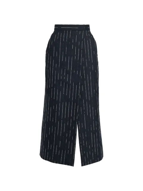ERDEM pinstripe-pattern pencil skirt