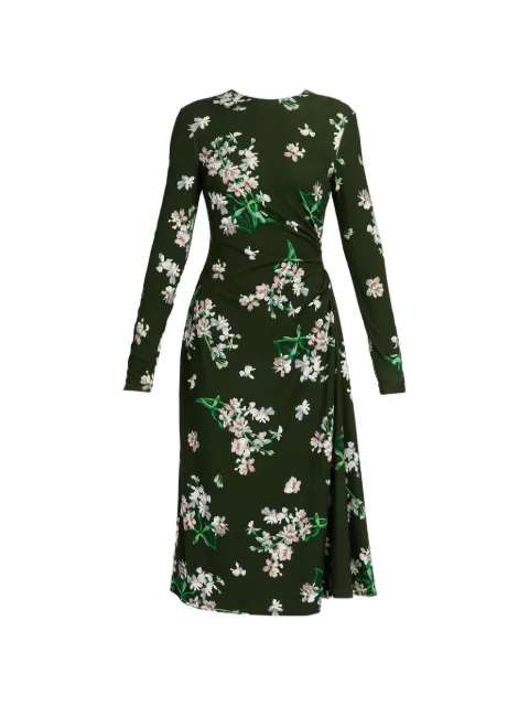 ERDEM floral-print midi dress