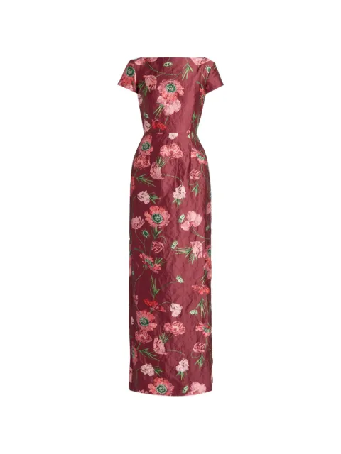 ERDEM floral-print gown