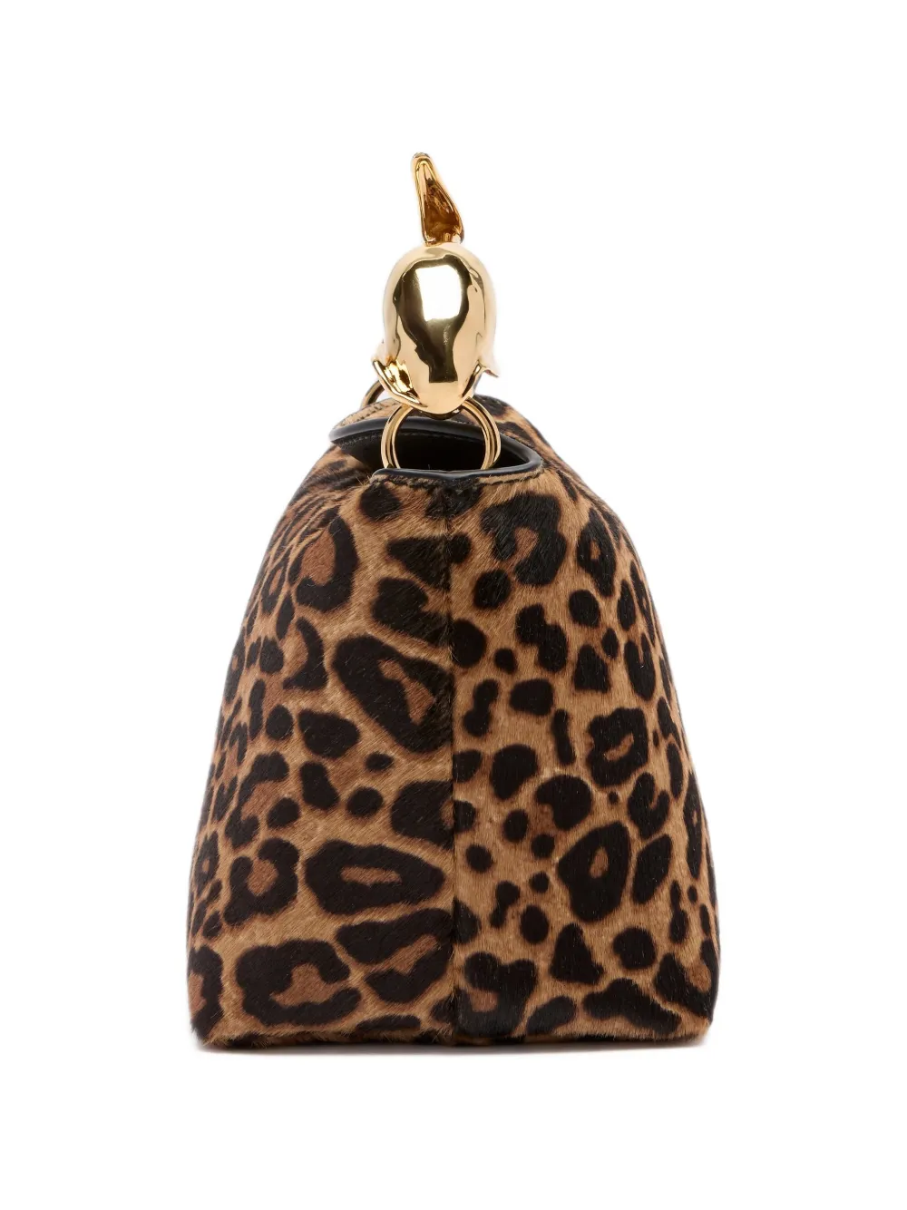 ERDEM mini Bloom leopard-print tote bag
