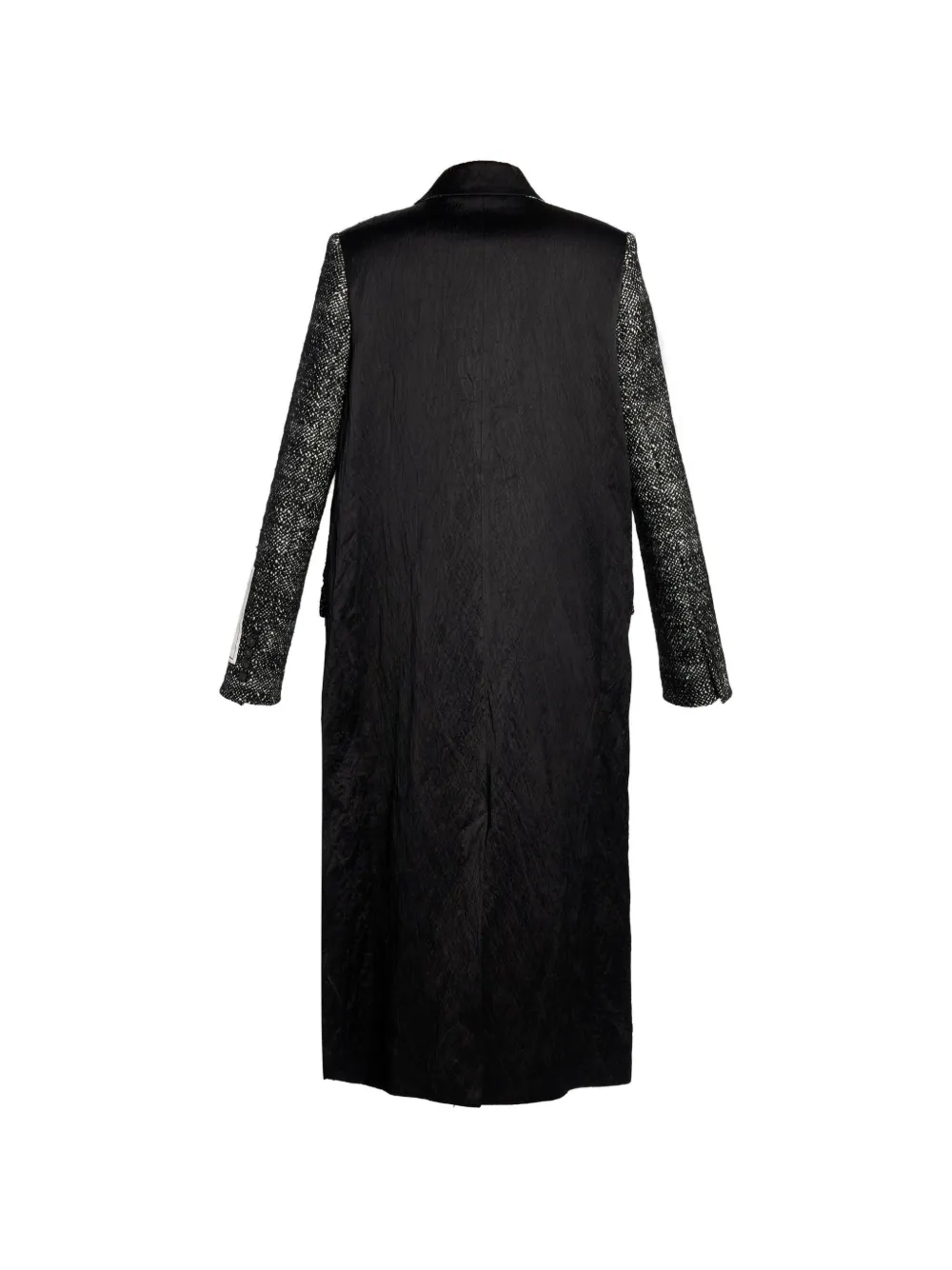 ERDEM Floral-embroidered Double-breasted Coat in Grey, view 2