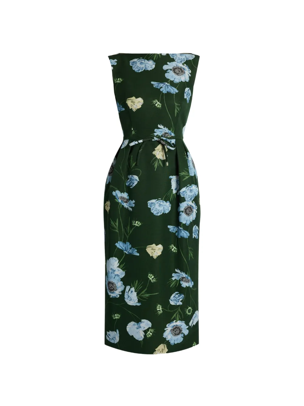 ERDEM floral-print midi dress - Vert ERDEM floral-print midi dress - Vert