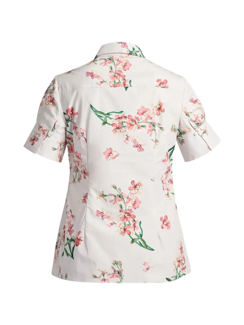 ERDEM floral-print short-sleeve shirt Roze