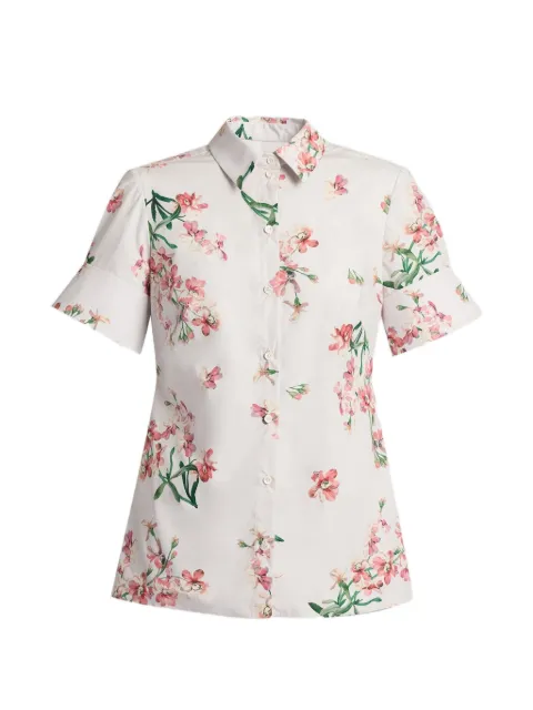 ERDEM floral-print short-sleeve shirt