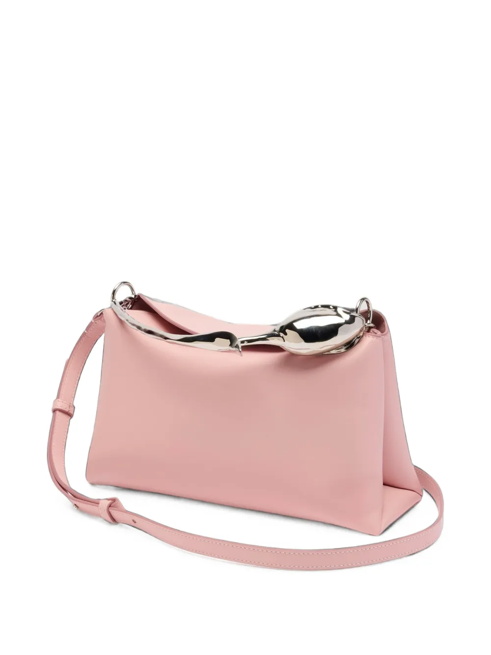 ERDEM midi Bloom leather tote bag Roze