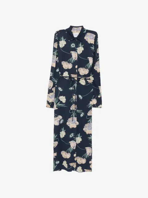 ERDEM floral-print midi dress