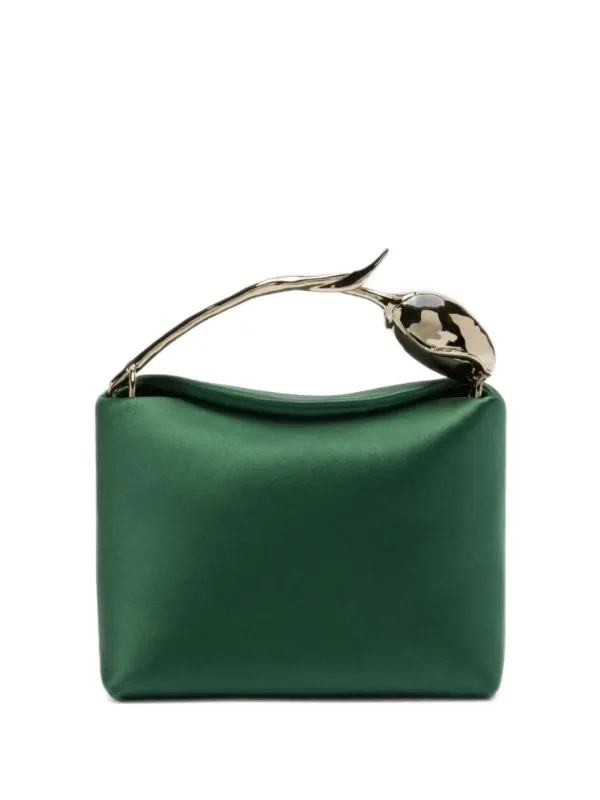 Erdem Mini Bloom Flower-detail Tote Bag in Green