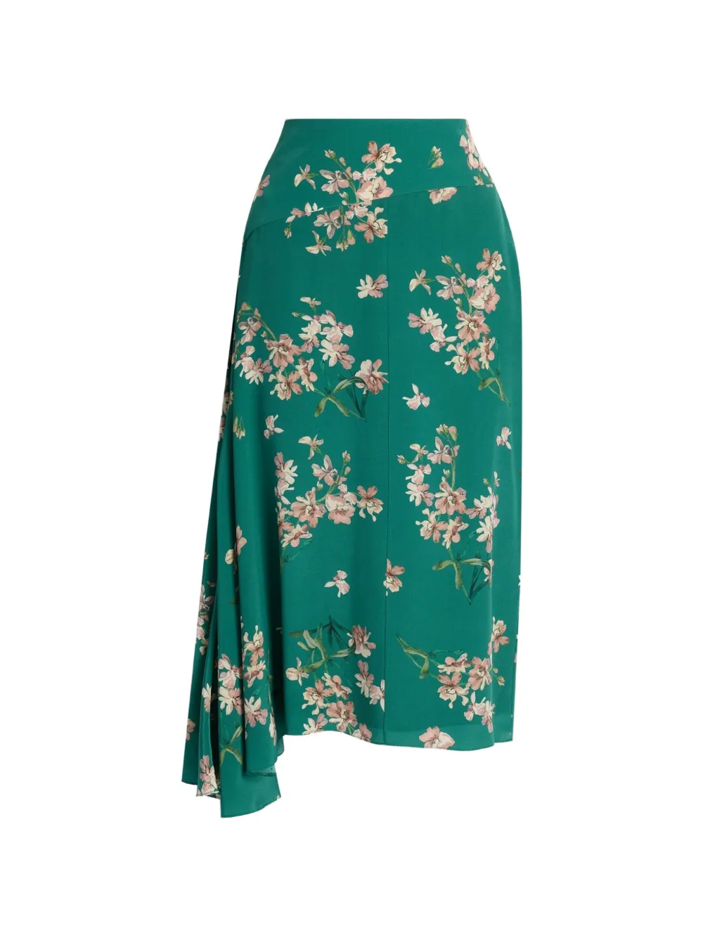 ERDEM Gonna midi a fiori - Verde