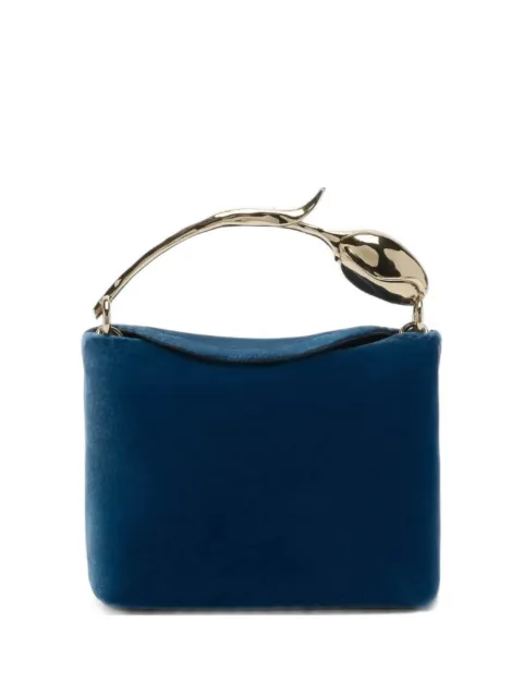 ERDEM micro Bloom velvet mini bag