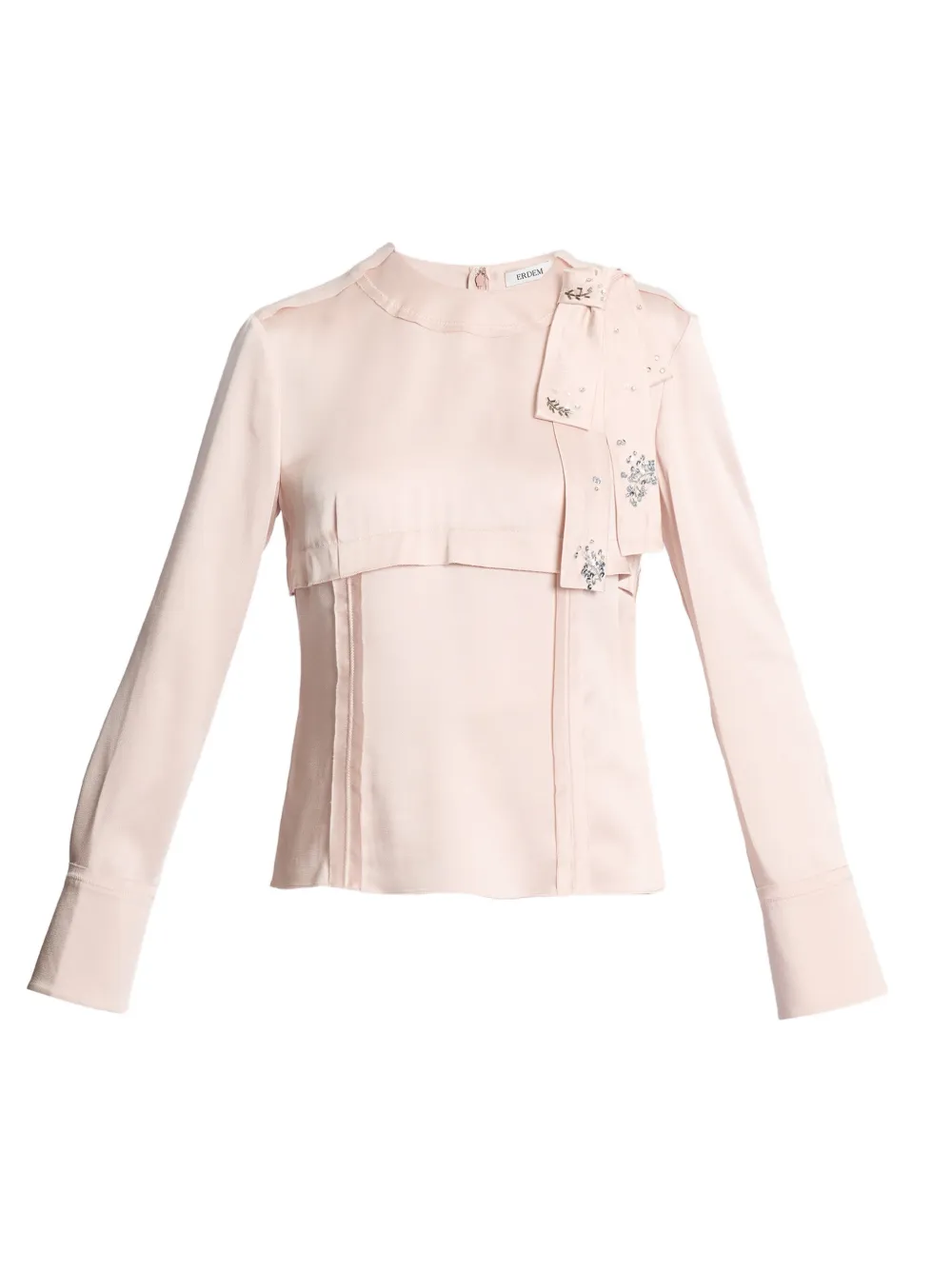 ERDEM Verfraaid shirt Roze