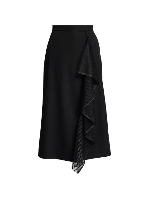 ERDEM ruffled midi skirt