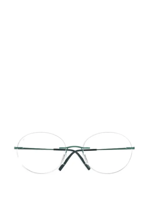 Silhouette Titan Minimal Art Stellar oval-frame glasses