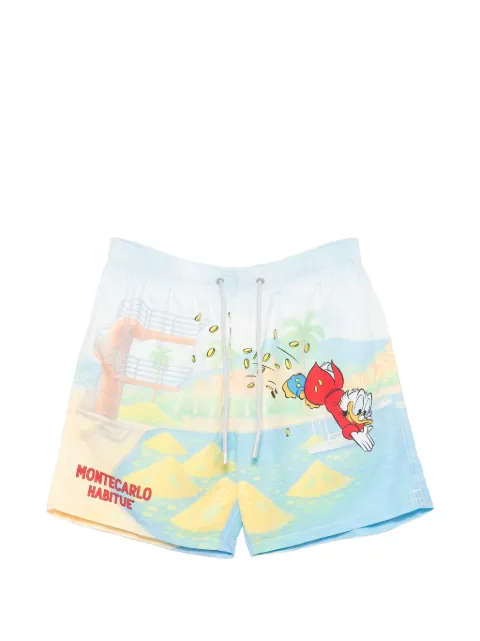MC2 Saint Barth x Disney Gustavia patterned swim shorts