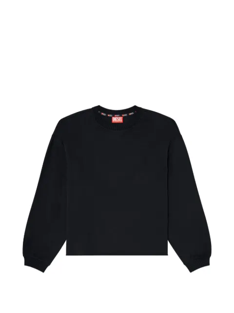 Diesel Peached raw-hem cotton sweatshirt