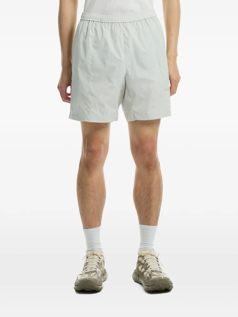 Off Duty Shorts met logoprint Wit
