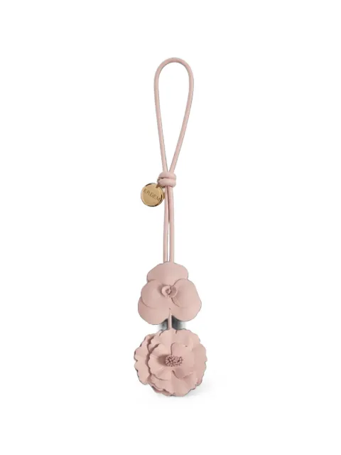 ERDEM flower leather charm
