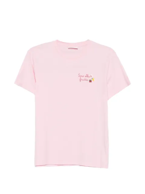 MC2 Saint Barth Emilie embroidered-motif cotton T-shirt